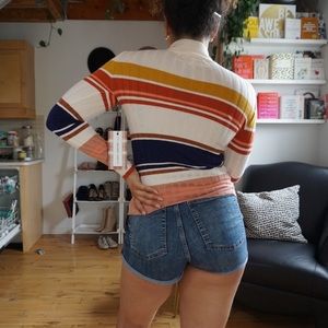 Sweaters - Striped Turtleneck Sweater Sweaters - Striped Turtleneck Sweater